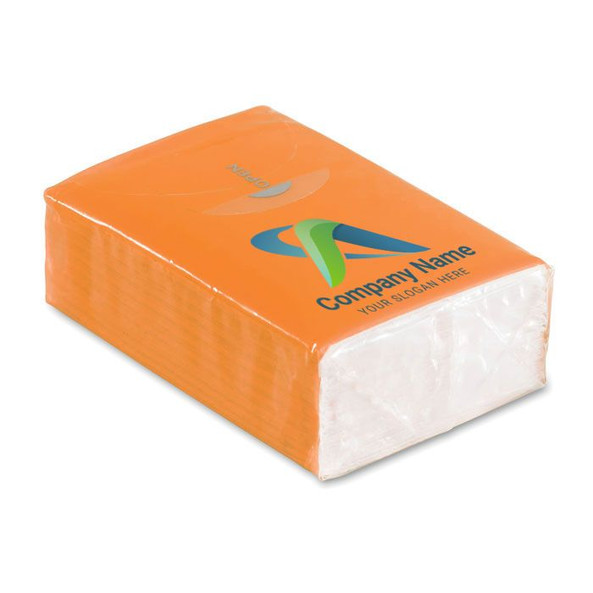 GiftRetail MO8649 - SNEEZIE Elegante Pacchetto di Fazzoletti Monouso Colorati