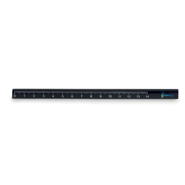 GiftRetail MO8686 - MADEROS Carpenter's Pencil with Built-in 14cm Ruler