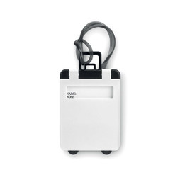 GiftRetail MO8718 - TRAVELLER Kunststof bagagelabel