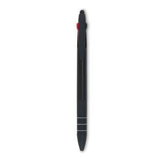 MULTIPEN Versatile 3-Color Ink Pen with Stylus Tip - GiftRetail MO8812