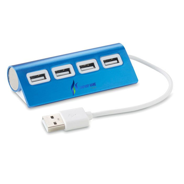 GiftRetail MO8853 - ALUHUB 4 Portas Usb  Hub