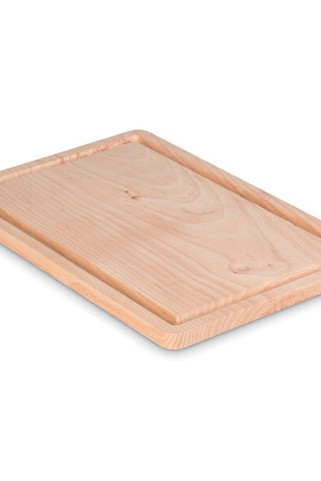 ELLWOOD Premium Large Alder Wood Cutting Board with Groove - GiftRetail MO8861