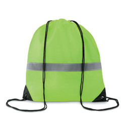 GiftRetail MO8868 - STRIPE Drawstring reflective stripe