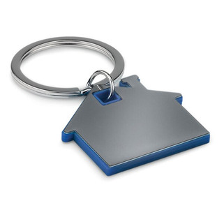 IMBA Durable House Shaped Stainless Steel Key Ring - GiftRetail MO8877