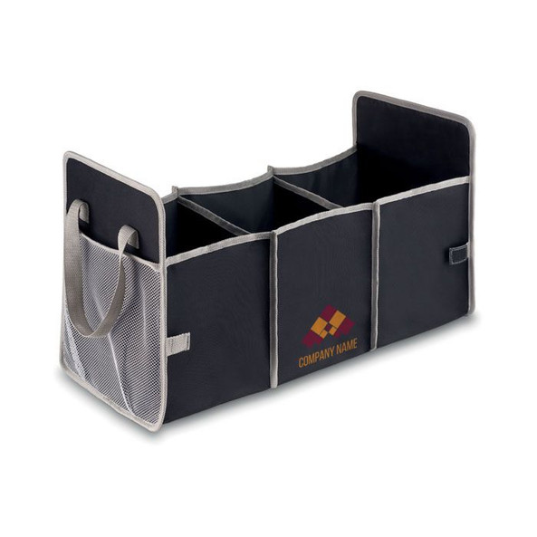 GiftRetail MO8880 - ORGANIZER Compact Foldable Car Organizer with Mesh Pocket