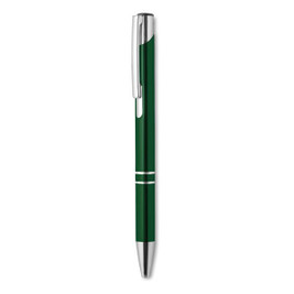 GiftRetail MO8893 - BERN Elegant Aluminium Push Button Pen with Blue Ink