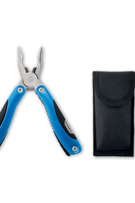 GiftRetail MO8914 - ALOQUIN Stainless Steel 9-in-1 Foldable Multi-Tool Knife
