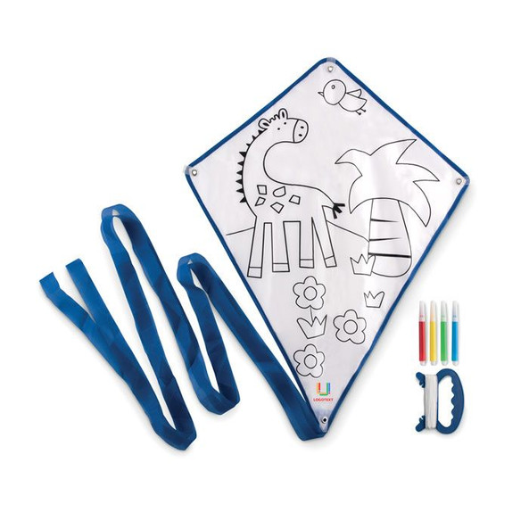 GiftRetail MO8925 - TARIFA Vlieger met viltstiften