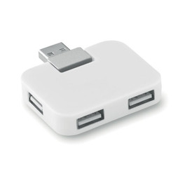 GiftRetail MO8930 - SQUARE USB hub 4 poorten