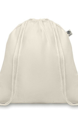 ORGANIC HUNDRED Eco-Friendly Organic Cotton Drawstring Bag 105gr/m² - GiftRetail MO8974
