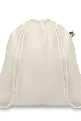 ORGANIC HUNDRED Eco-Friendly Organic Cotton Drawstring Bag 105gr/m² - GiftRetail MO8974