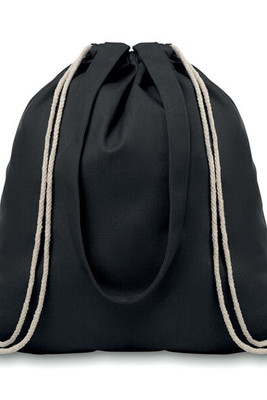 MOIRA Eco-Friendly 220g Canvas Tote with Drawstring Closure - GiftRetail MO9041