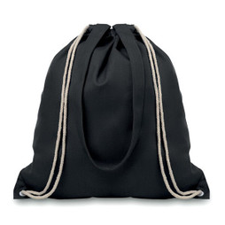GiftRetail MO9041 - MOIRA Eco-Friendly 220g Canvas Tote with Drawstring Closure