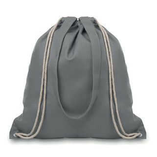 MOIRA Eco-Friendly 220g Canvas Tote with Drawstring Closure - GiftRetail MO9041