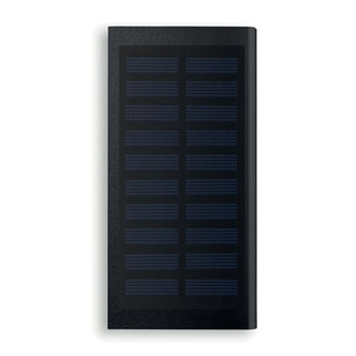 SOLAR POWERFLAT High-Capacity Solar Power Bank with Dual USB Outputs - GiftRetail MO9051
