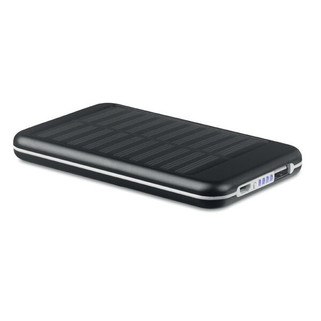 SOLARFLAT 4000 mAh Portable Solar Power Bank - GiftRetail MO9075