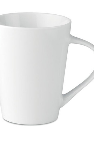 ROME Elegant 250ml Conic Porcelain Mug for Everyday Use - GiftRetail MO9078