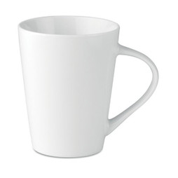 GiftRetail MO9078 - ROME Tyylikäs Posliinimuki 250 ml Kartiomuoto