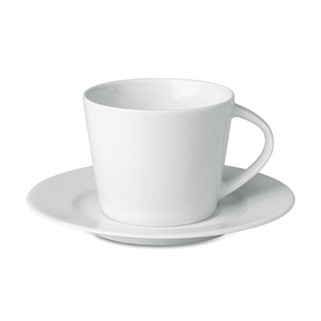 PARIS Cappuccino cup and saucer - GiftRetail MO9080