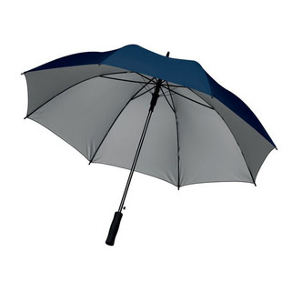 SWANSEA+ 27 Inch Auto Open Silver Coated Umbrella - GiftRetail MO9093