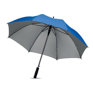 SWANSEA+ 27 Inch Auto Open Silver Coated Umbrella - GiftRetail MO9093