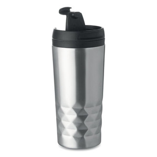 TAMPAS 280ml Double Wall Stainless Steel Travel Cup - GiftRetail MO9120
