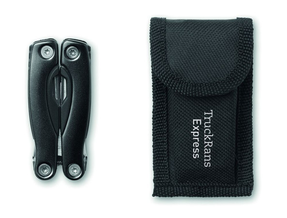 GiftRetail MO9144 - ALOQUIN MINI Compact Stainless Steel Multi-Tool with Pouch