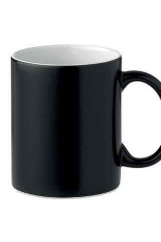 SUBLIDARK Mug noir sublimation 300ml - GiftRetail MO9156