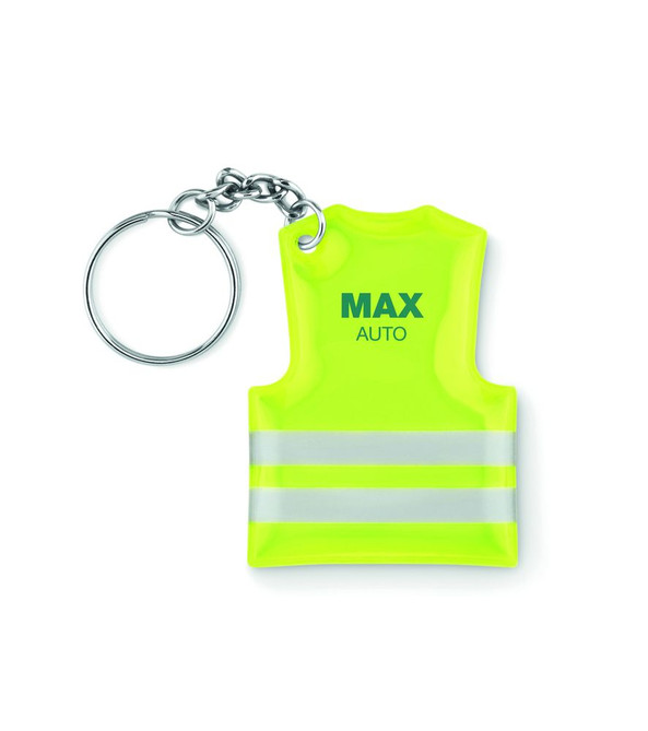 GiftRetail MO9199 - VISIBLE RING Porta-chaves jaleco refletante
