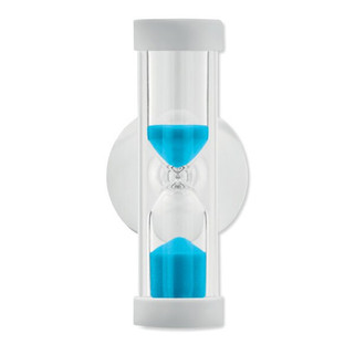 QUICKSHOWER Handmade 4-Minute Sand Timer with Suction Cup - GiftRetail MO9211