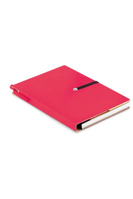 RECONOTE Eco-Friendly Notebook Set with Pen and Sticky Notes - GiftRetail MO9213