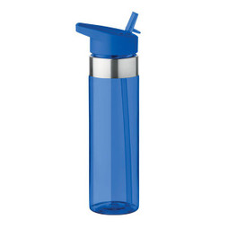 GiftRetail MO9227 - SICILIA 650 ml BPA-Free Tritan Bottle with Steel Details