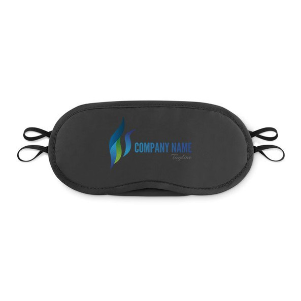 GiftRetail MO9233 - BONNE NUIT Luxury Polyester Sleep Eye Mask for Restful Nights
