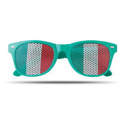 GiftRetail MO9275 - FLAG FUN Occhiali da sole con bandiere