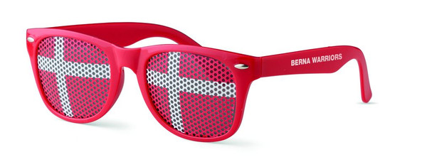 GiftRetail MO9275 - FLAG FUN Patriotic Country Flag Lens Sunglasses