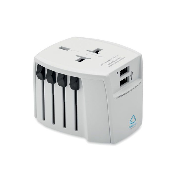 Skross MO9324 - MUV USB MUV USB SKROSS World Adapter with Dual USB Charger