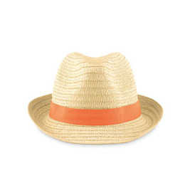GiftRetail MO9341 - BOOGIE Stylish Summer Paper Straw Hat with Band
