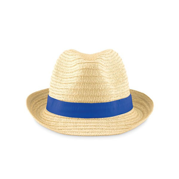 BOOGIE Stylish Summer Paper Straw Hat with Band - GiftRetail MO9341