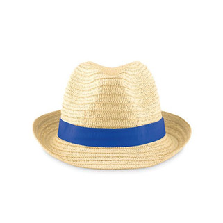 BOOGIE Stylish Summer Paper Straw Hat with Band - GiftRetail MO9341