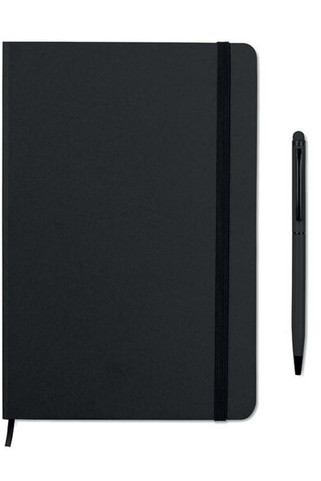 NEILO SET Premium A5 Notebook with Stylus Pen Set - GiftRetail MO9348