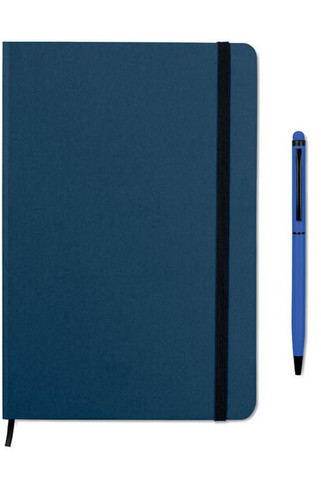 NEILO SET Premium A5 Notebook with Stylus Pen Set - GiftRetail MO9348