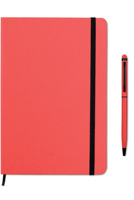 NEILO SET Premium A5 Notebook with Stylus Pen Set - GiftRetail MO9348