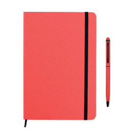 GiftRetail MO9348 - NEILO SET Premium A5 Notebook with Stylus Pen Set