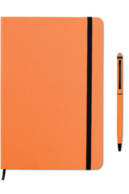 NEILO SET Premium A5 Notebook with Stylus Pen Set - GiftRetail MO9348