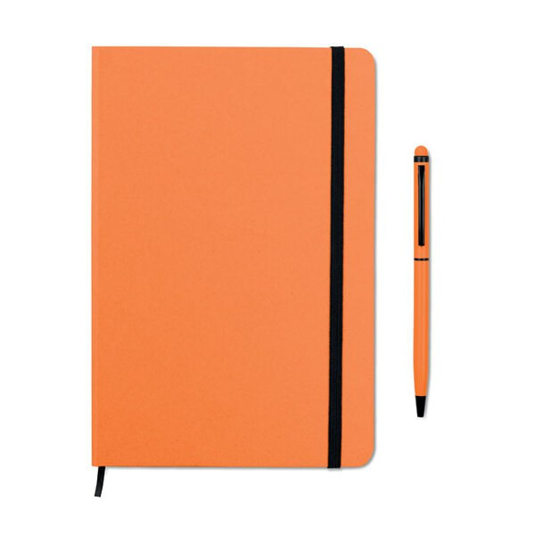 NEILO SET Premium A5 Notebook with Stylus Pen Set - GiftRetail MO9348