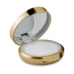 GiftRetail MO9374 - DUO MIRROR Duo-Spiegel Lippenbalsam Mit Spiegel