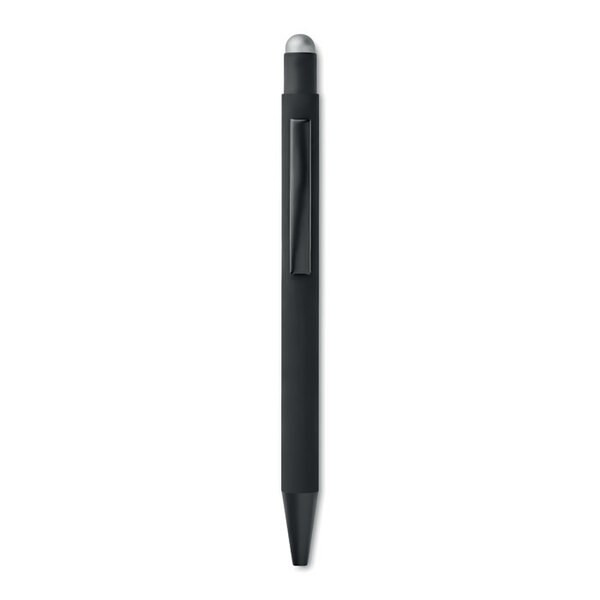 NEGRITO Stylo stylet en aluminium - GiftRetail MO9393