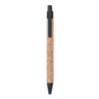 MONTADO Eco-Friendly Cork and Wheat Straw Ballpoint Pen - GiftRetail MO9480