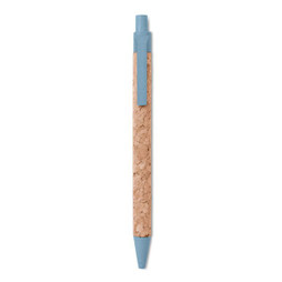 GiftRetail MO9480 - MONTADO Eco-Friendly Cork and Wheat Straw Ballpoint Pen