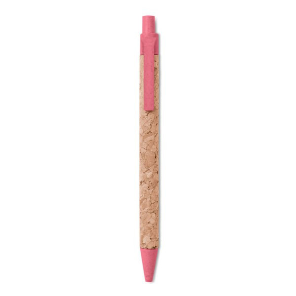 MONTADO Eco-Friendly Cork and Wheat Straw Ballpoint Pen - GiftRetail MO9480